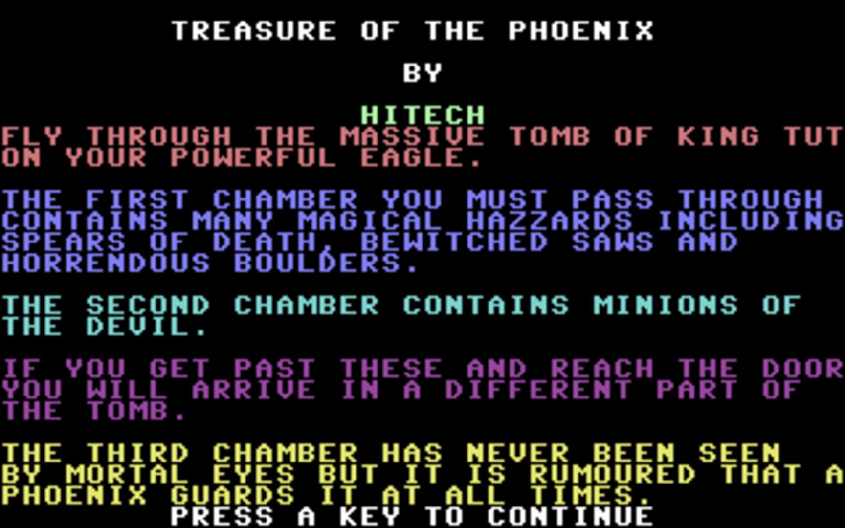 Treasure of the Phoenix · 游戏截图