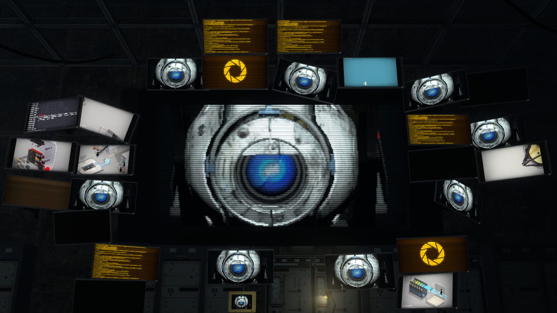 Wheatley's Unscientific Tests · 游戏截图