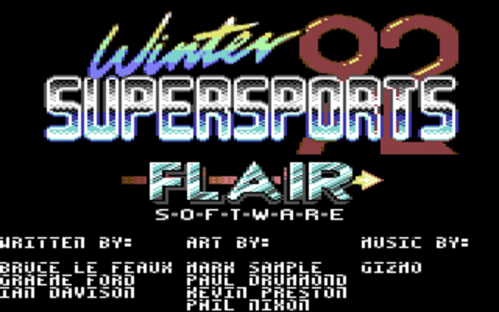 Winter Supersports 92