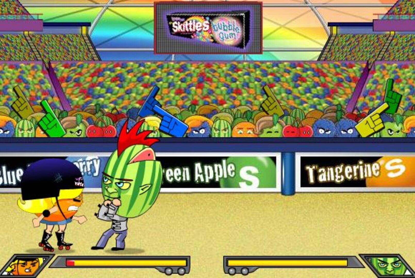 Skittles: Xtreme Fruit Fighters · 游戏截图