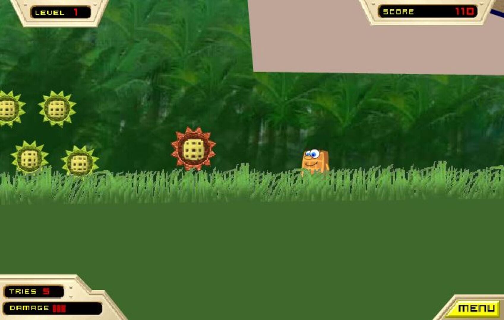 Waffle Boy's Jungle Adventure · 游戏截图