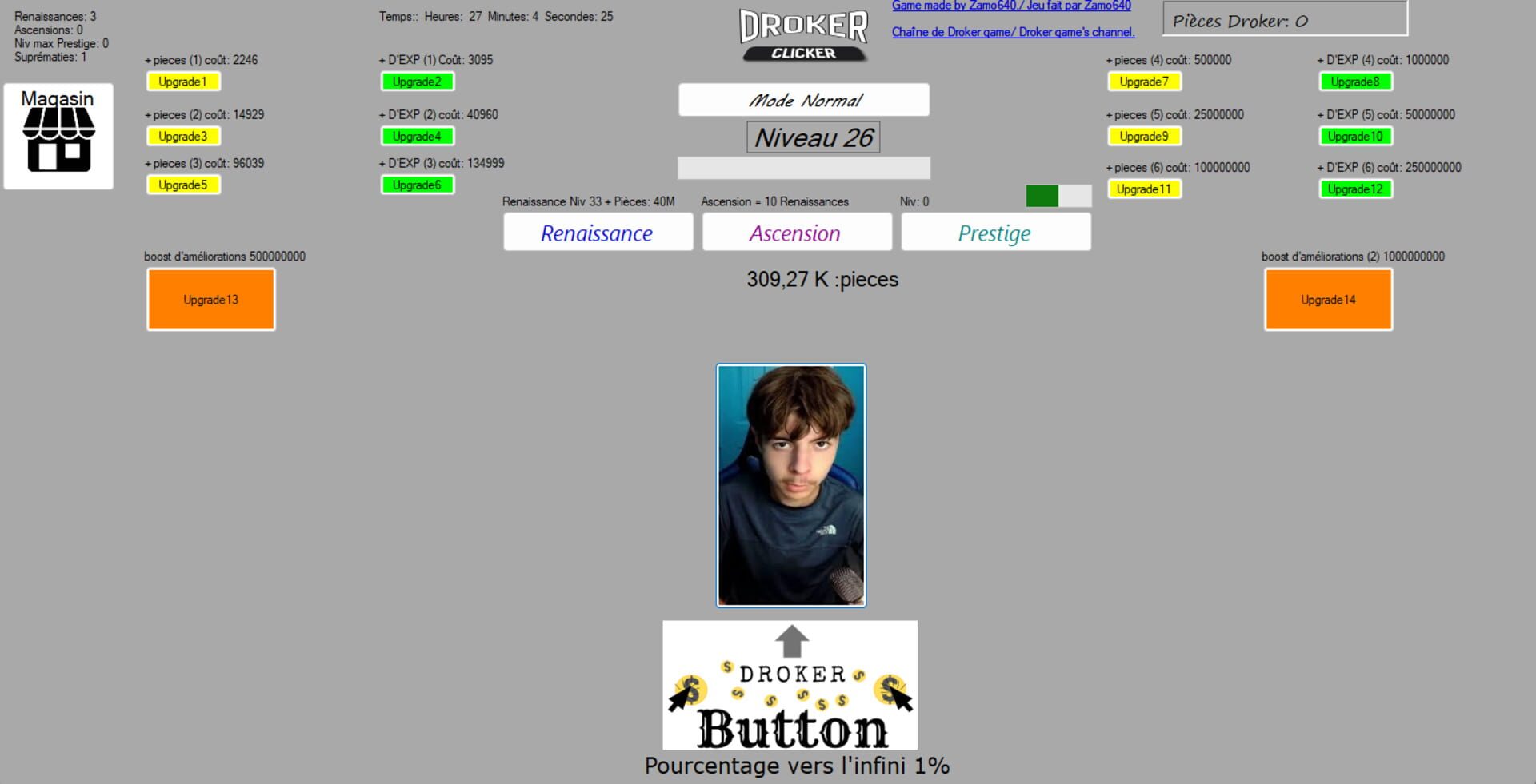 Droker Clicker · 游戏截图