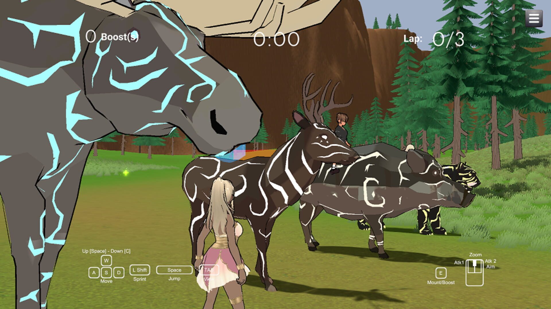 The Wild Run · 游戏截图