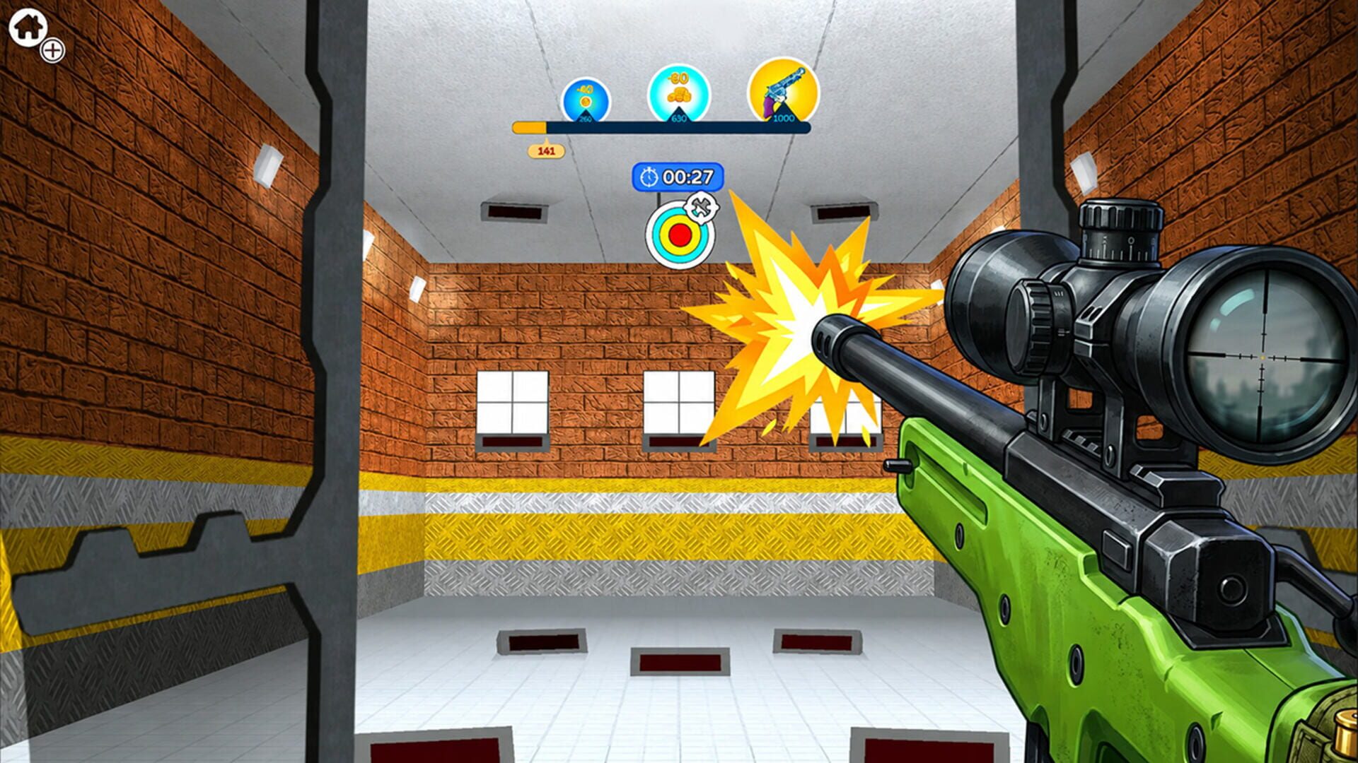 Nutty Gunner: 2D Squirrel Shooter