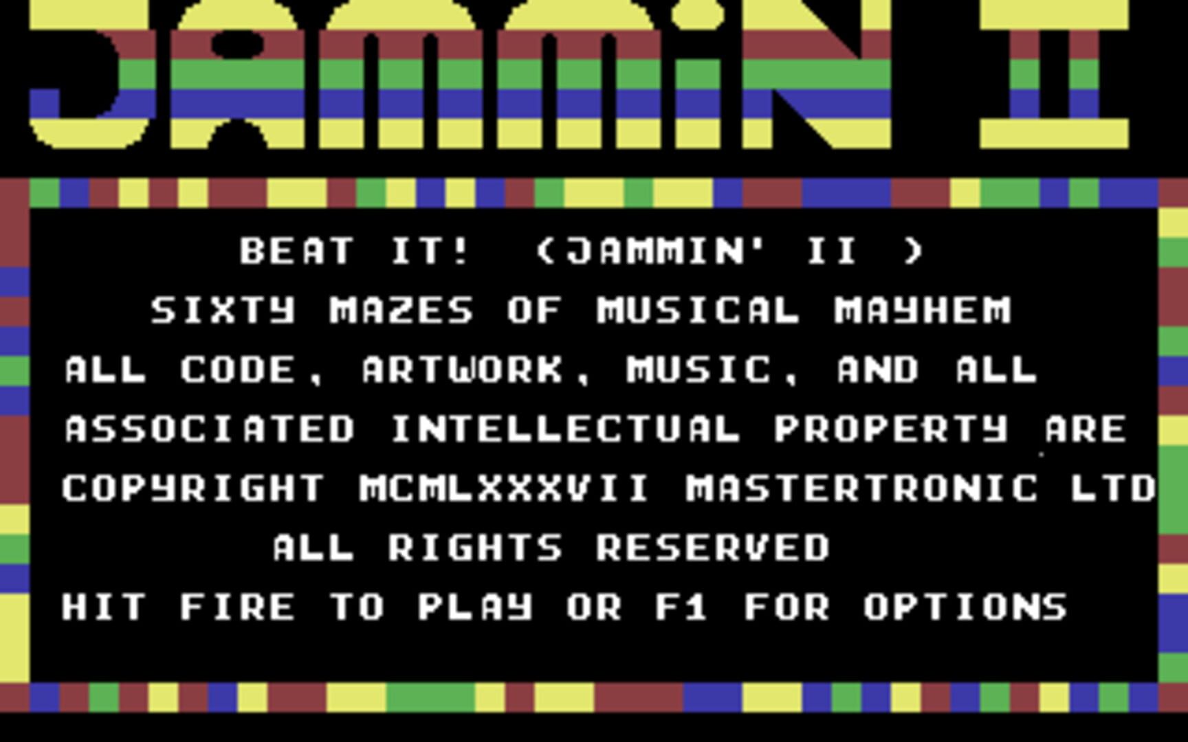 Beat It!: Jammin' II · 游戏截图