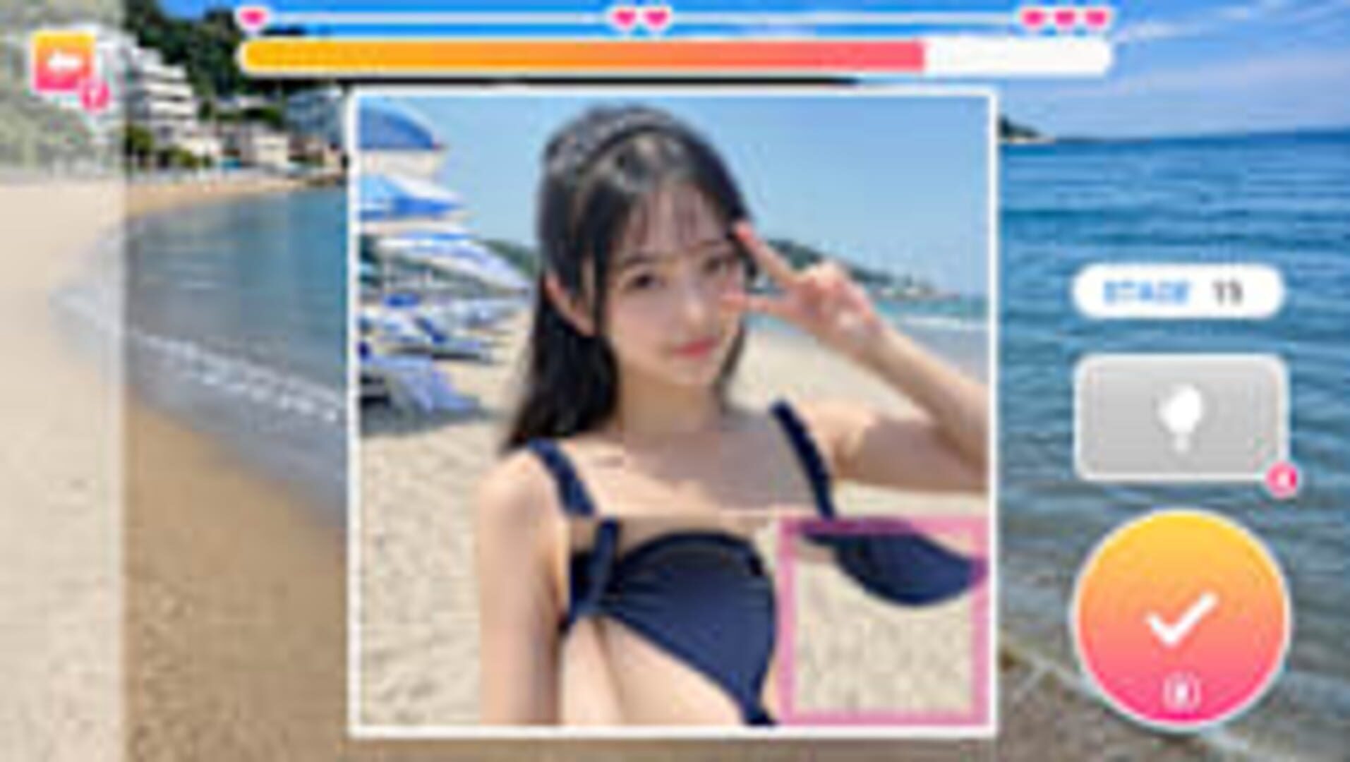 My Crush Beach Date Puzzle · 游戏截图