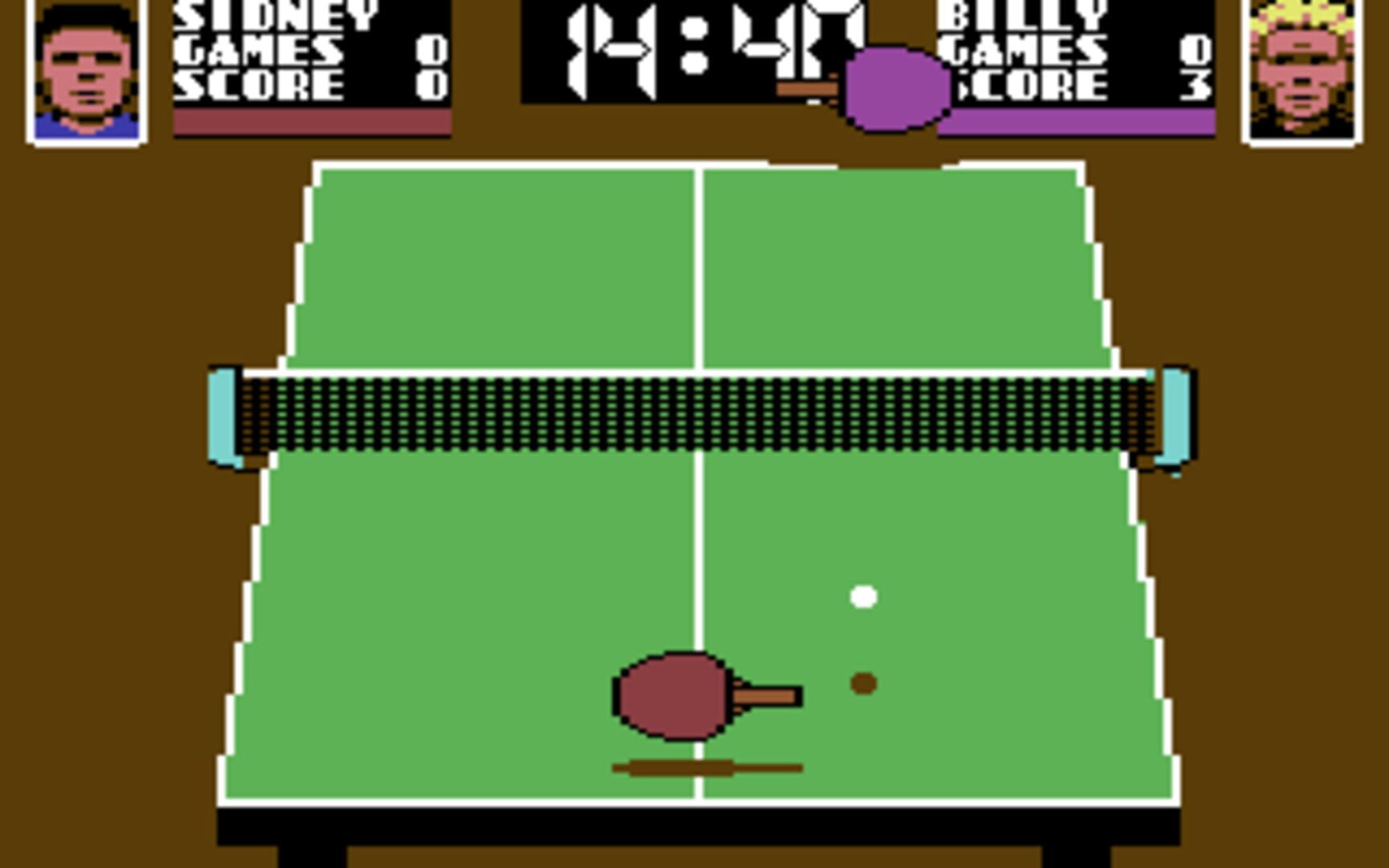 International Table Tennis · 游戏截图