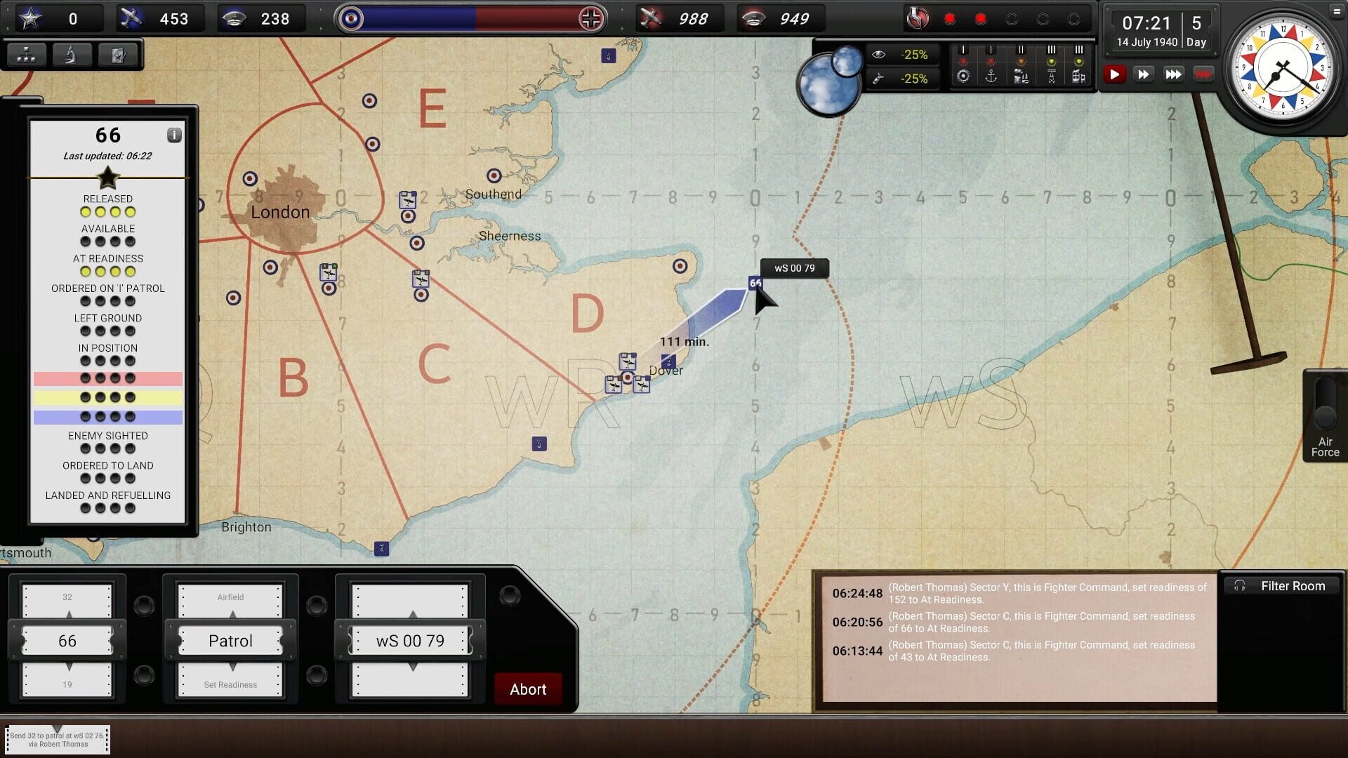 Radio Commander: Battle of Britain ’40 · 游戏截图