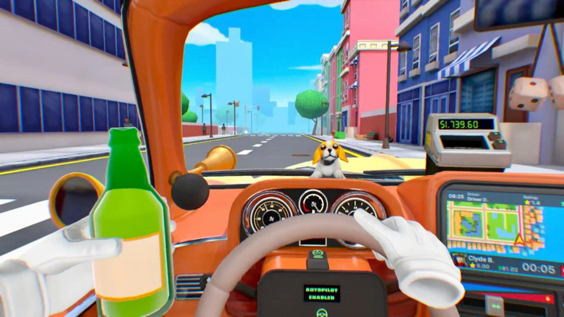 Taxi Driver VR · 游戏截图