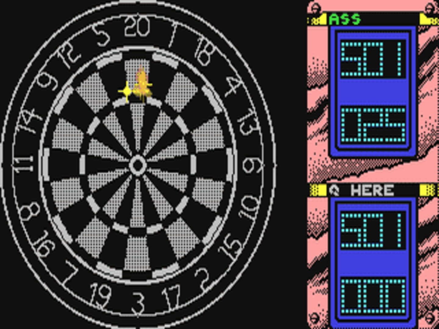 Jocky Wilson's Darts Challenge · 游戏截图