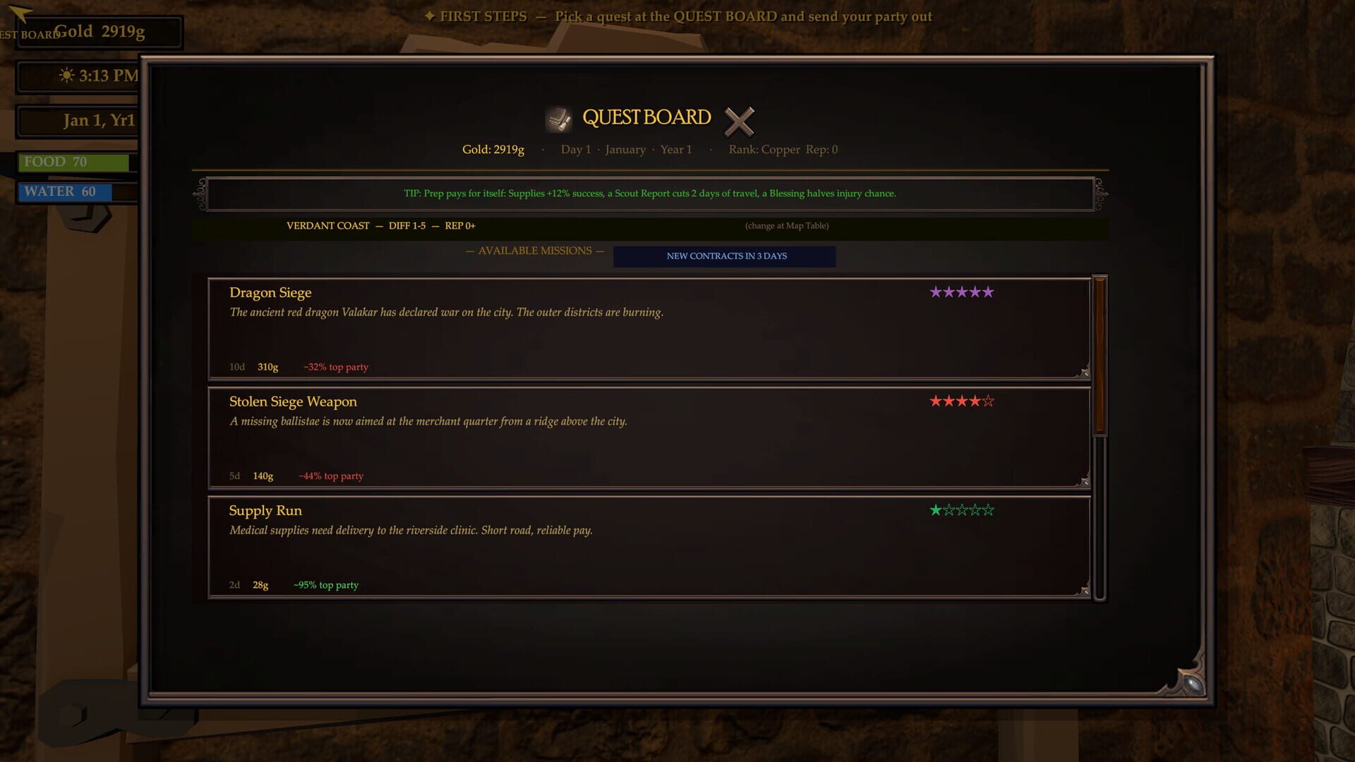 Bramblewick: Guild Management Simulator · 游戏截图