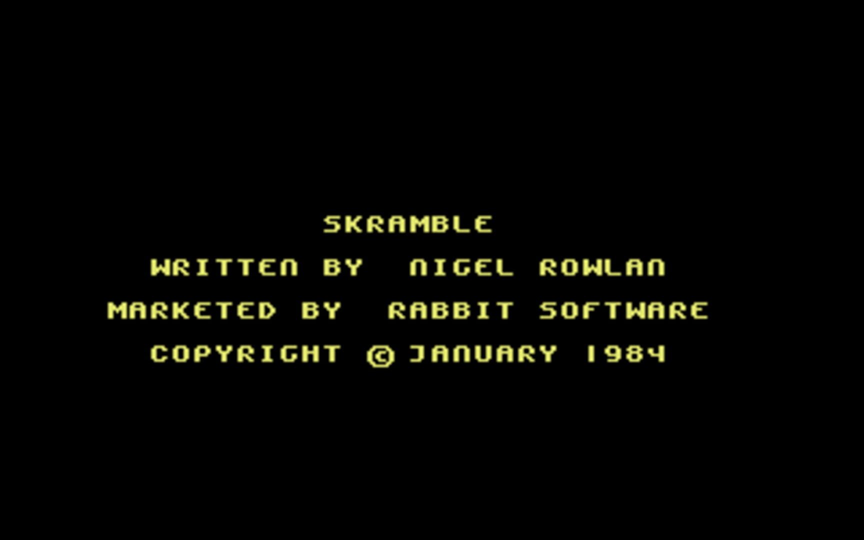 Skramble · 游戏截图