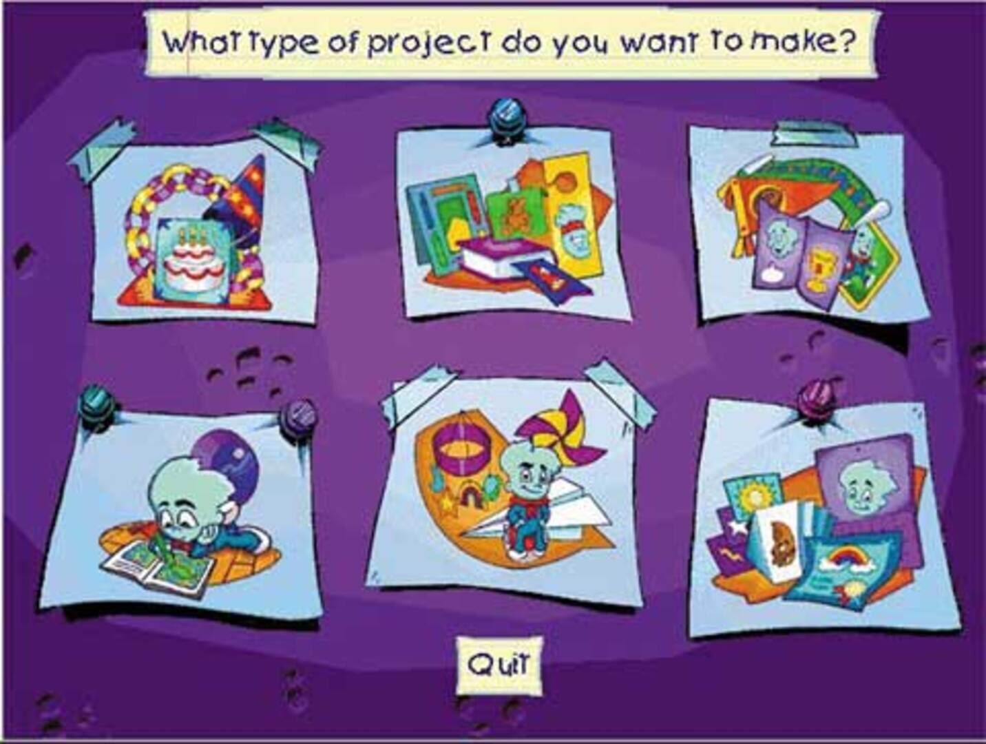 Pajama Sam's One Stop Fun Shop · 游戏截图