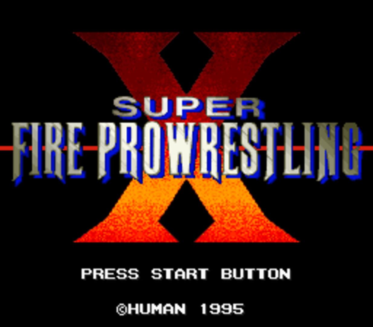 Super Fire Pro Wrestling X · 游戏截图