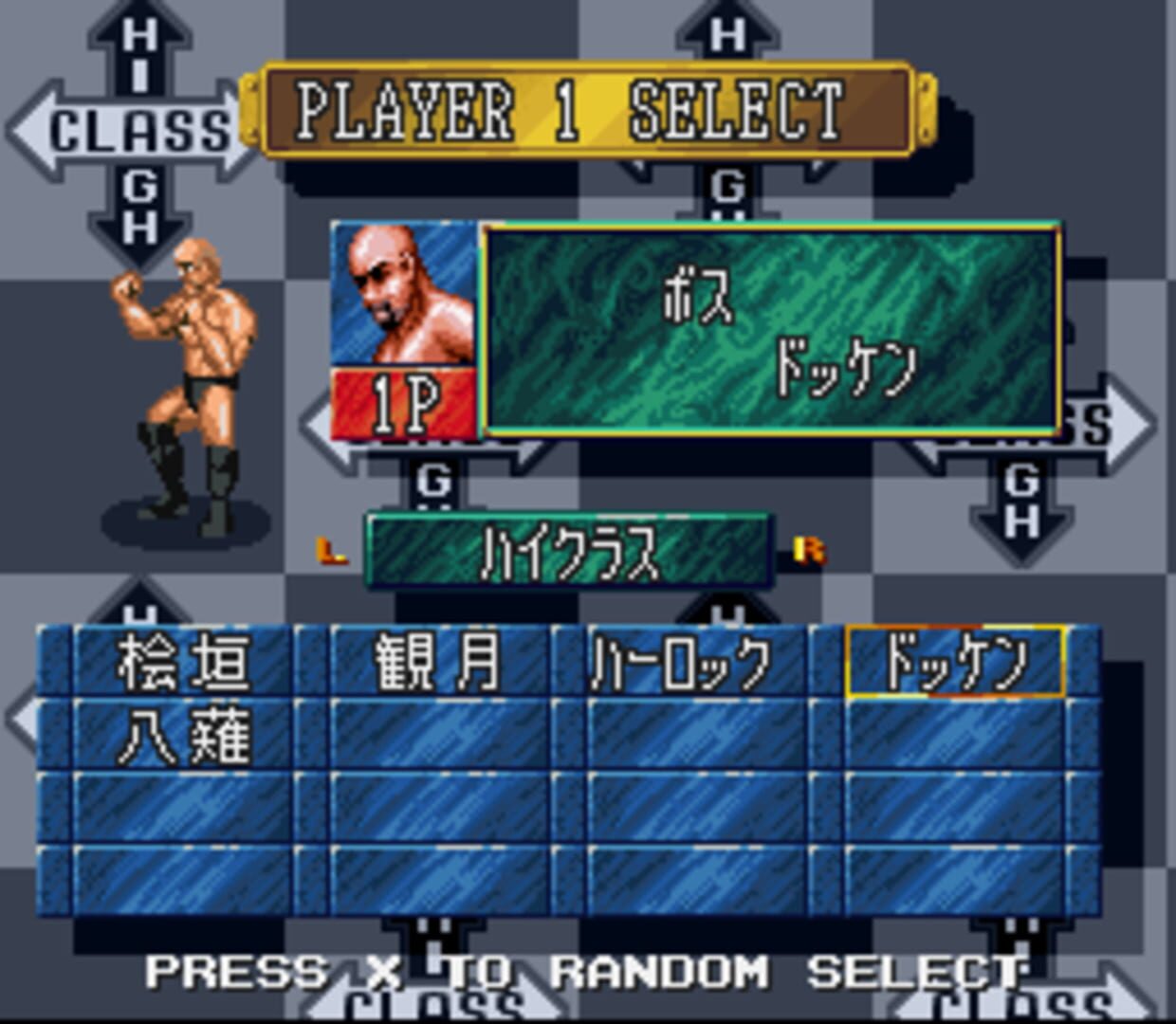 Super Fire Pro Wrestling X Premium