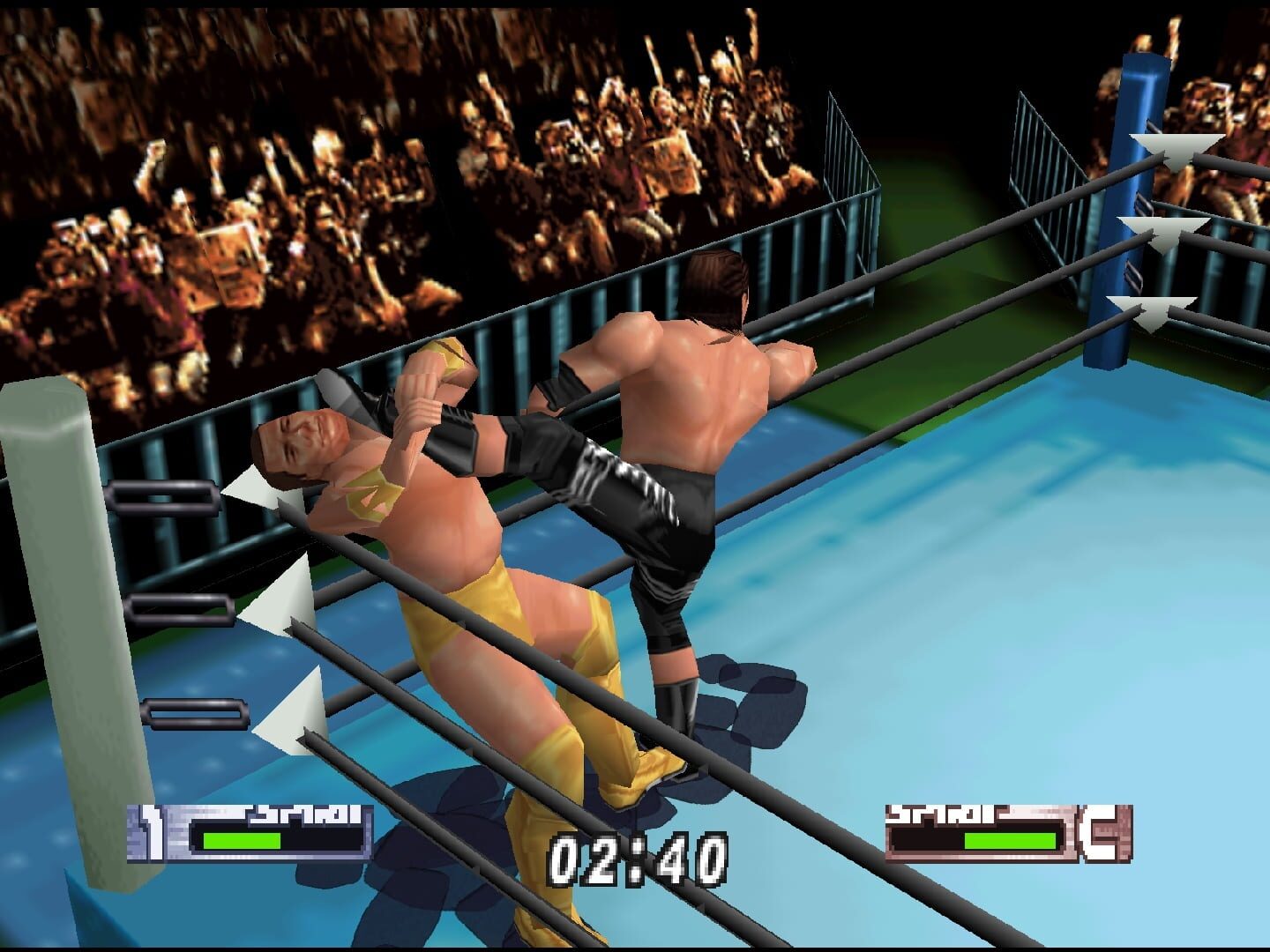 Virtual Pro Wrestling 2: Oudou Keishou · 游戏截图