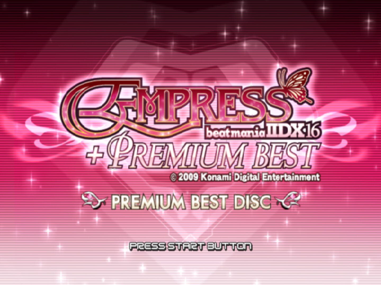 Beatmania IIDX 16 Empress · 游戏截图