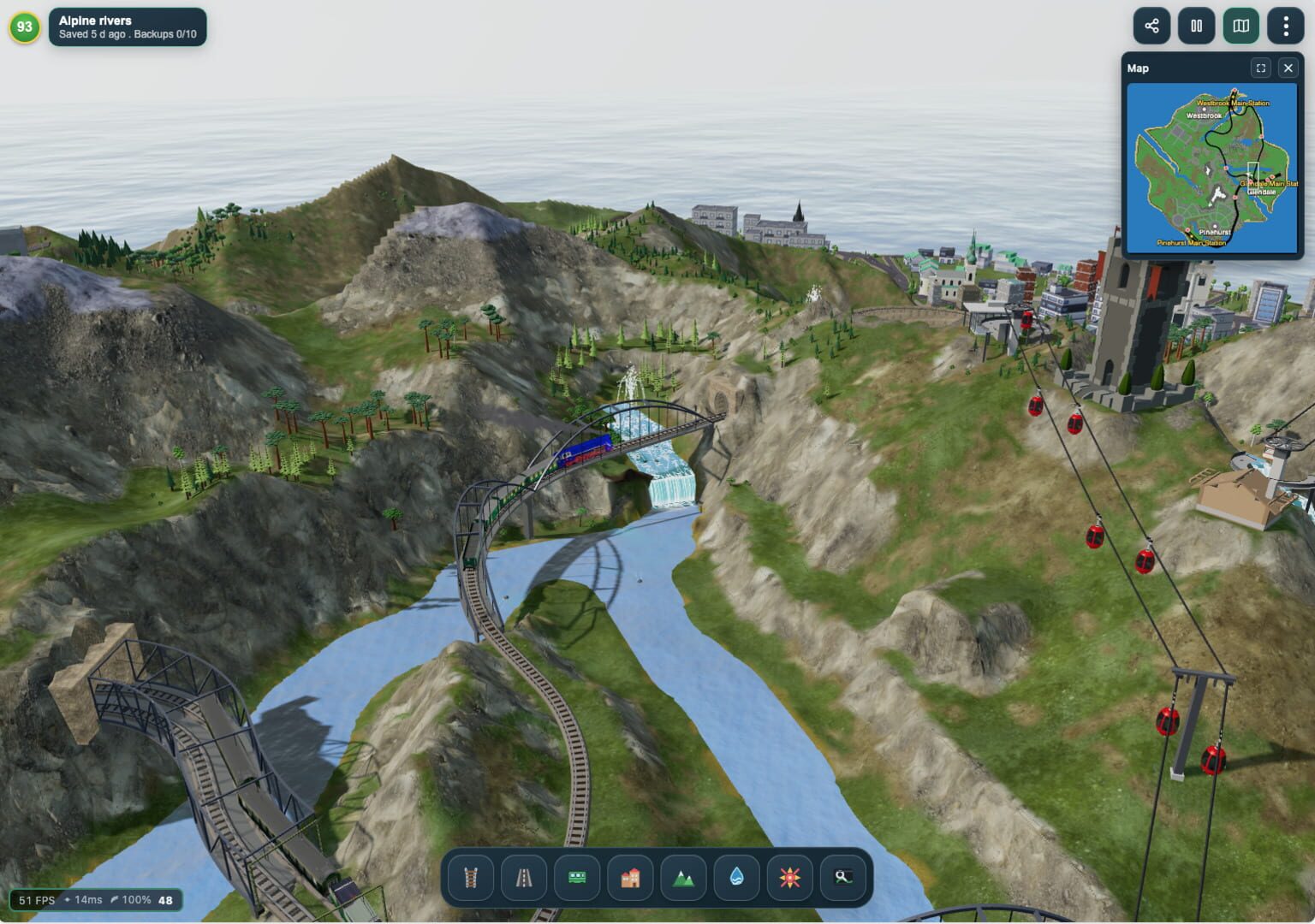Rail Island · 游戏截图
