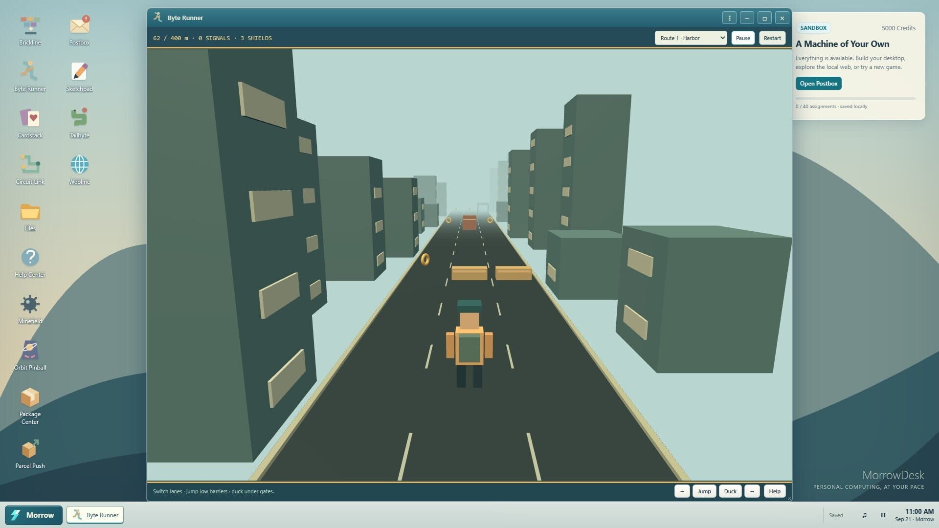 Bootline: Desktop Simulator