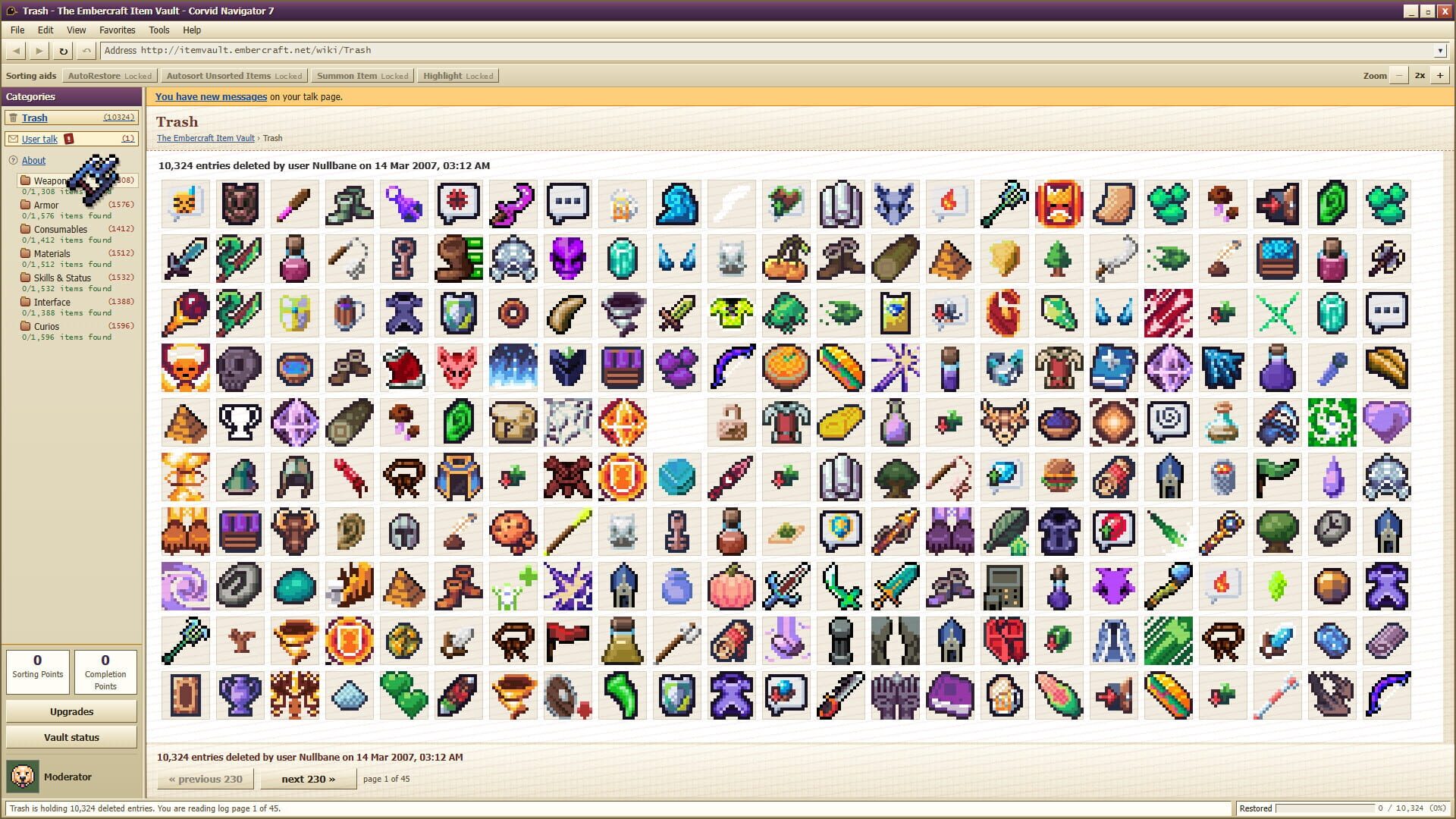 Deleted Wiki: Clean Up the Lost Files