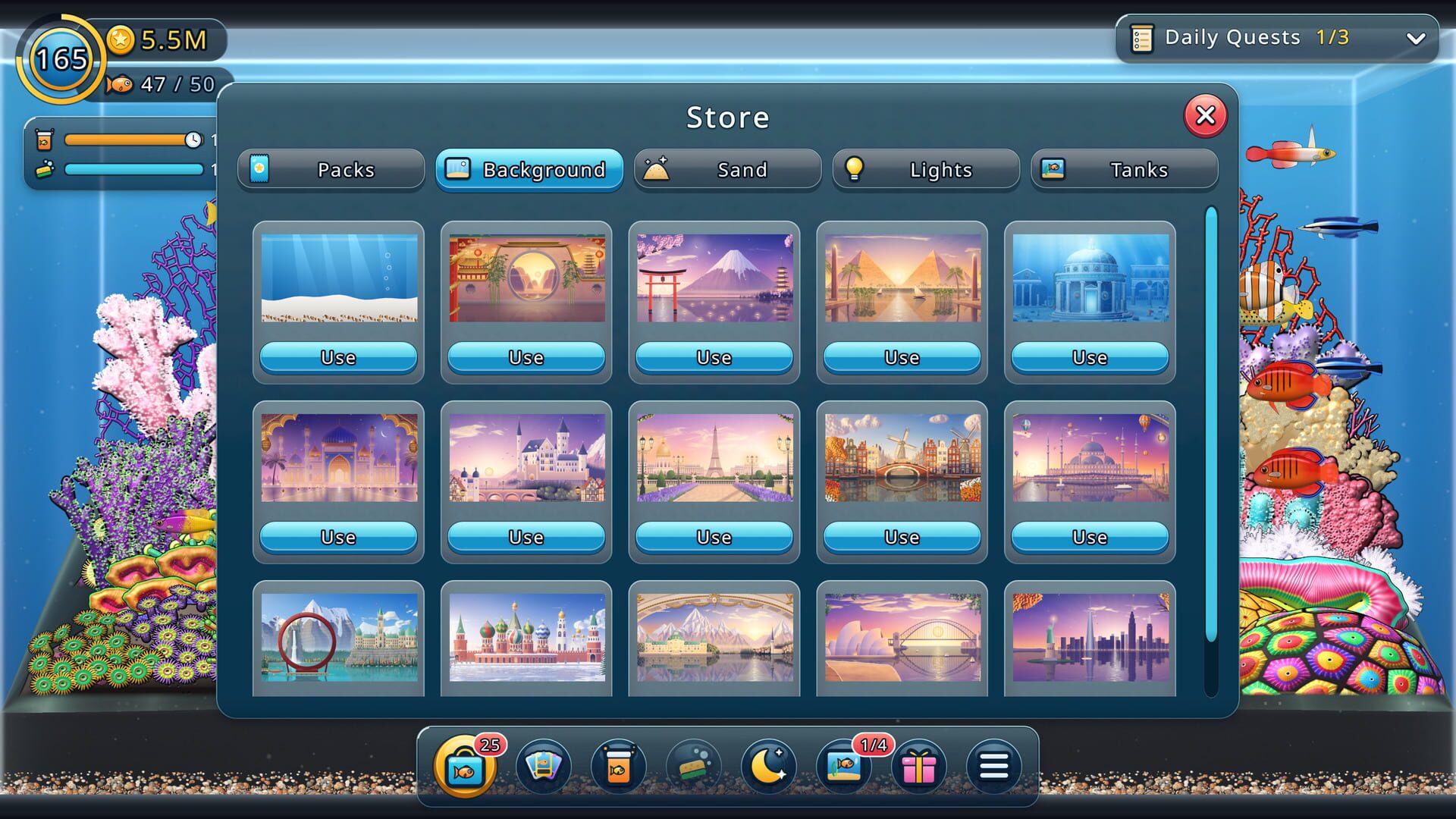 Arc Aquarium Screenshot