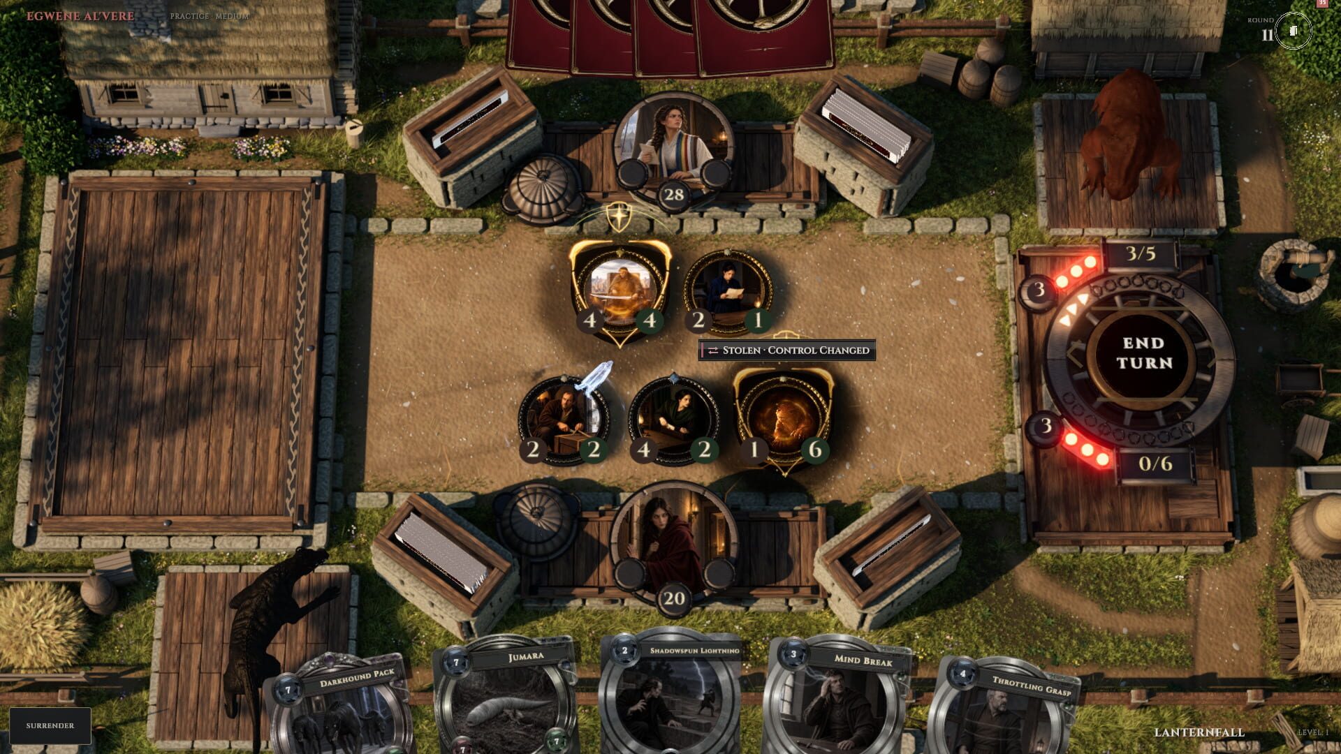 Heroes and Forsaken: The Wheel of Time Digital Card Game Screenshot