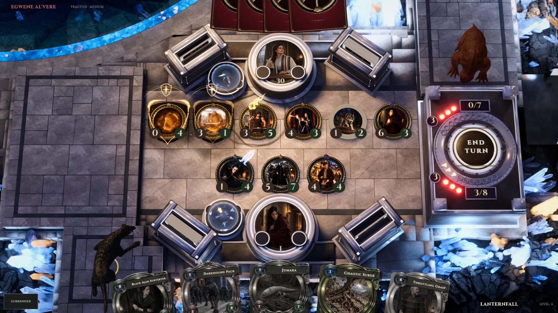 Heroes and Forsaken: The Wheel of Time Digital Card Game Screenshot