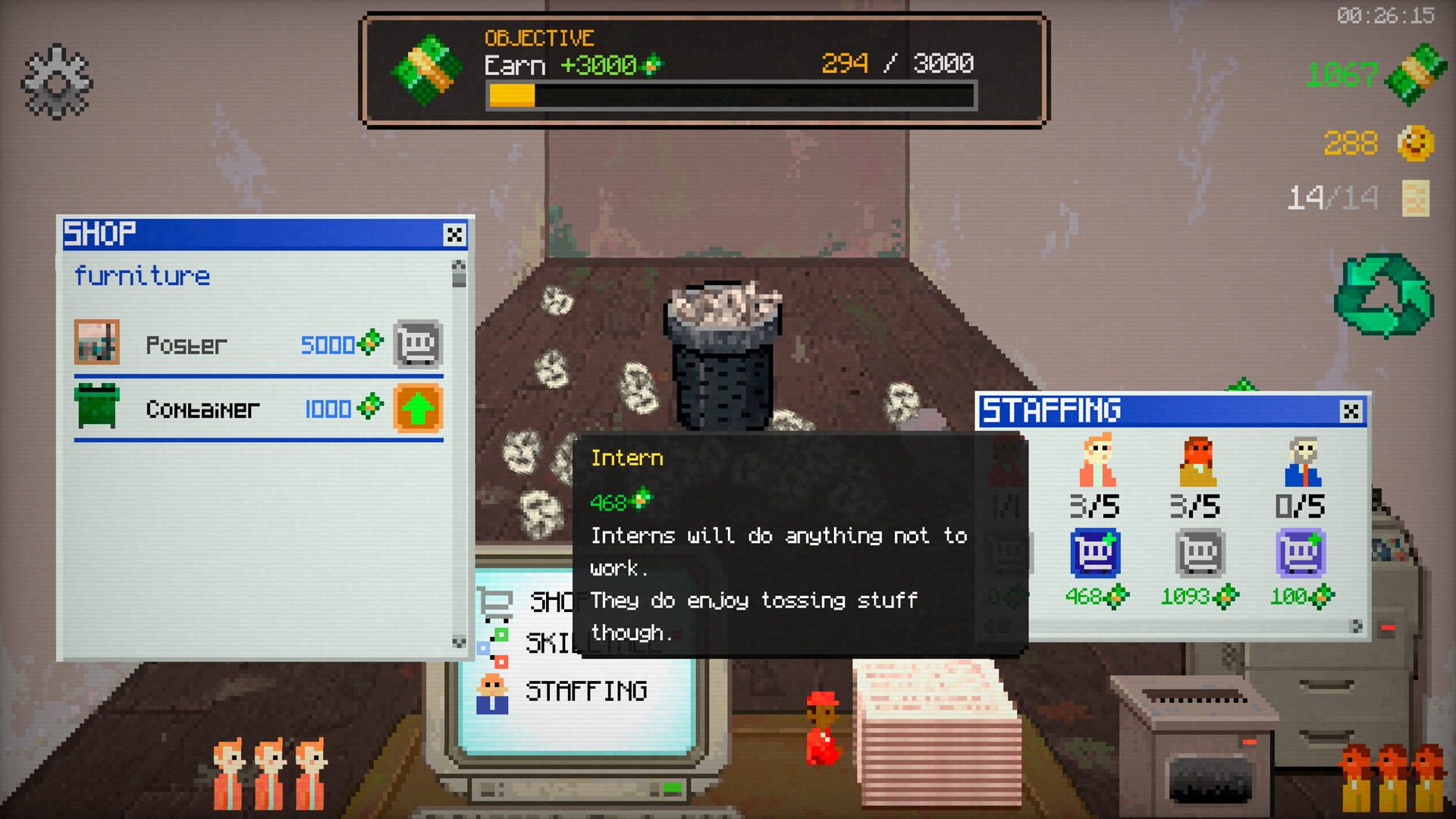Toss Office · 游戏截图