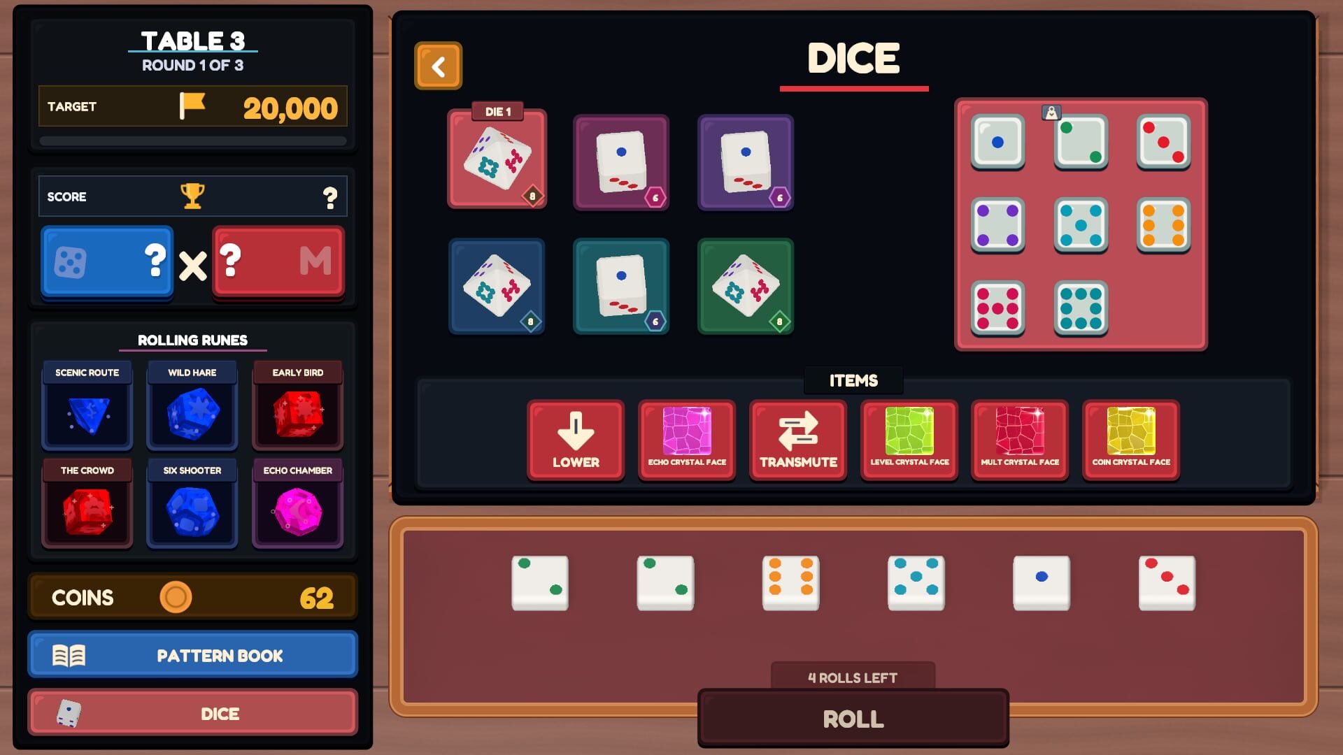 Diceminoes