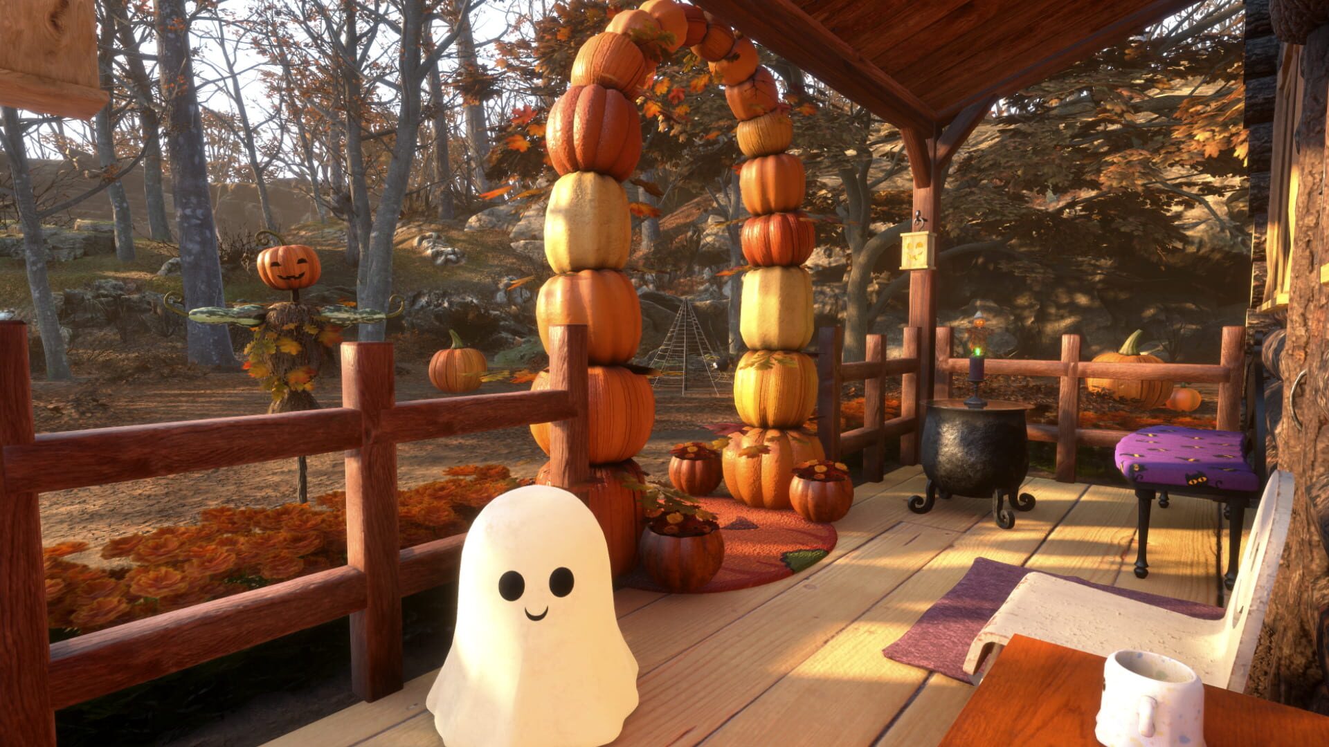 Log Away: Halloween DLC Screenshot
