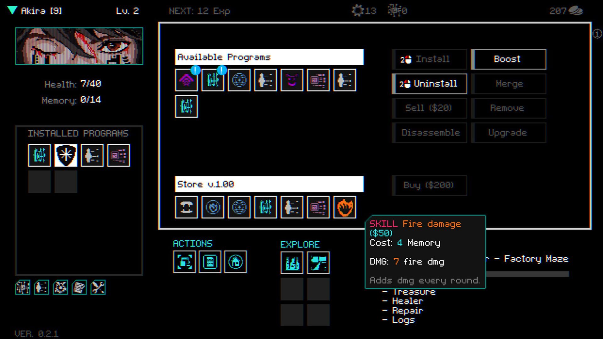 Aposis: Infinity Hero · 游戏截图