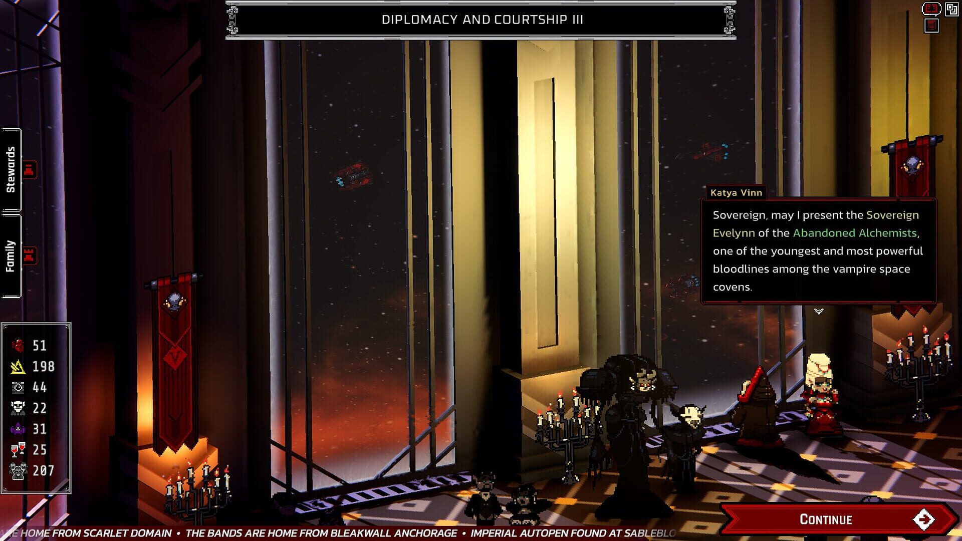 Vampolitics: Vassals of the Void · 游戏截图