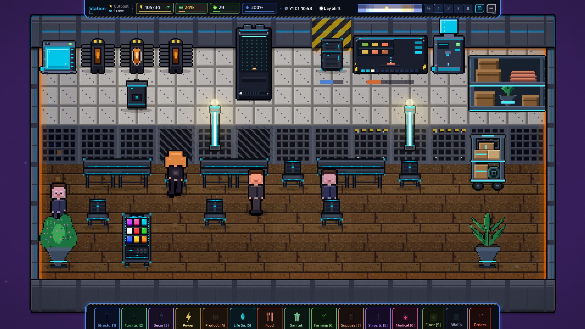 Starbound Settlers · 游戏截图