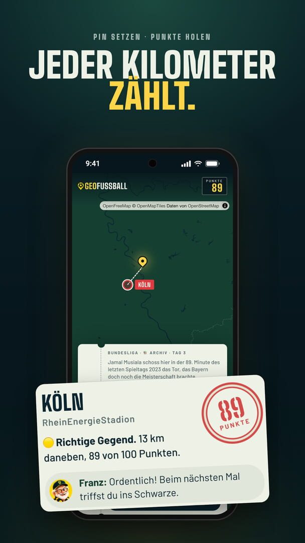 GeoFußball · 游戏截图