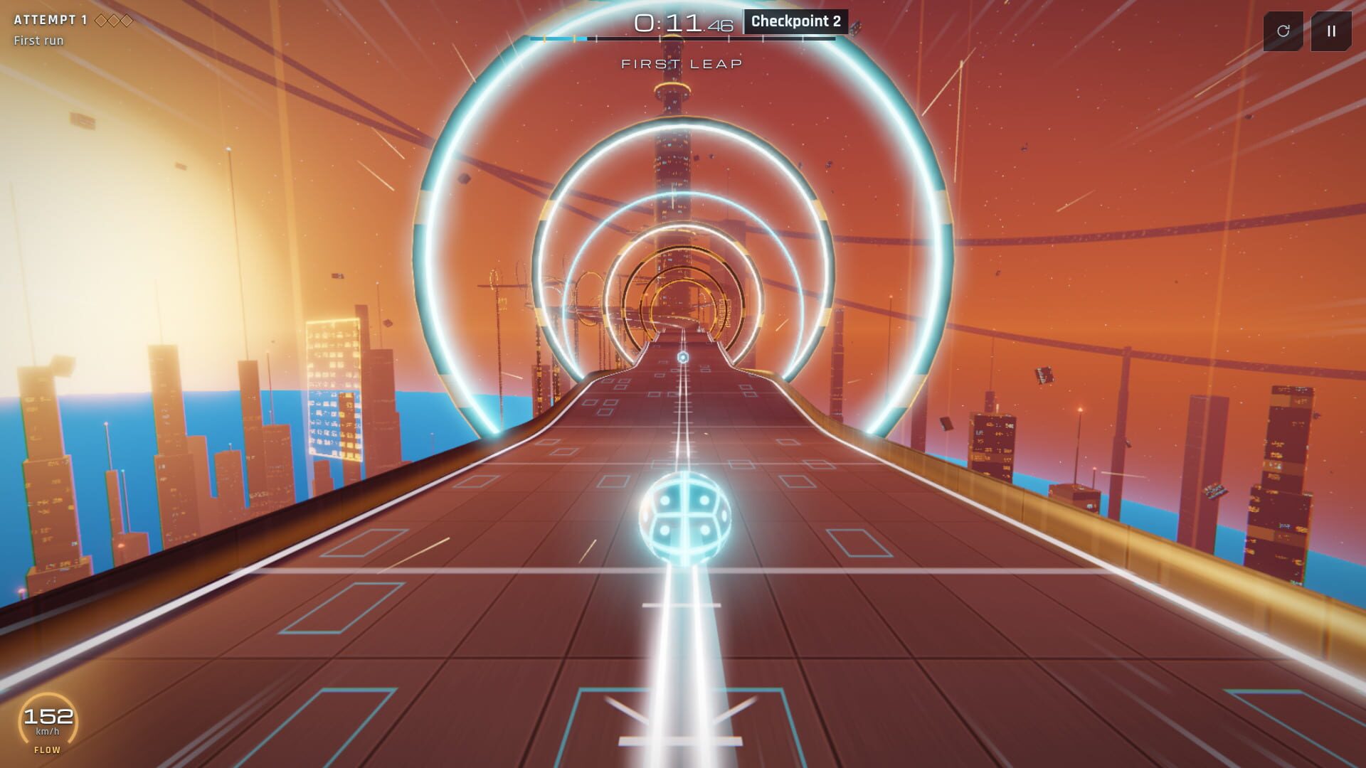 Gravion Orbital Drift · 游戏截图