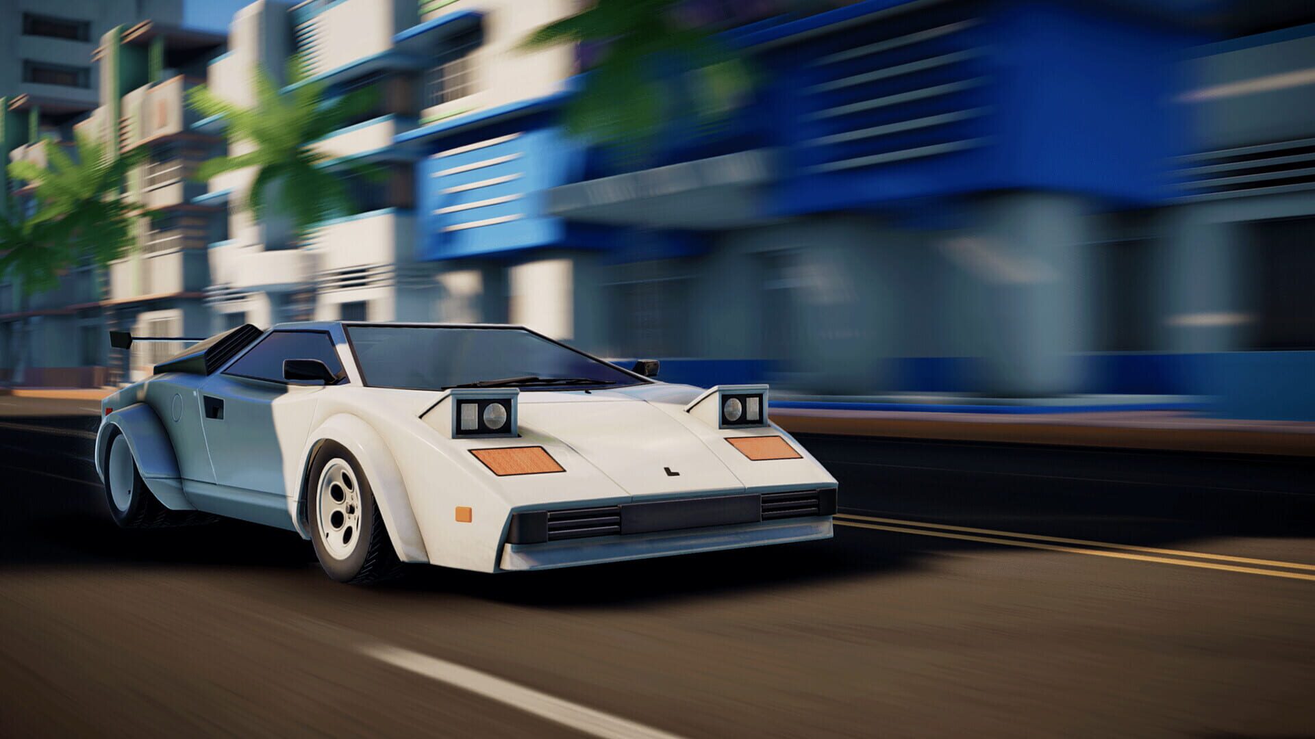 Synthalgia: Retro Arcade Racing · 游戏截图