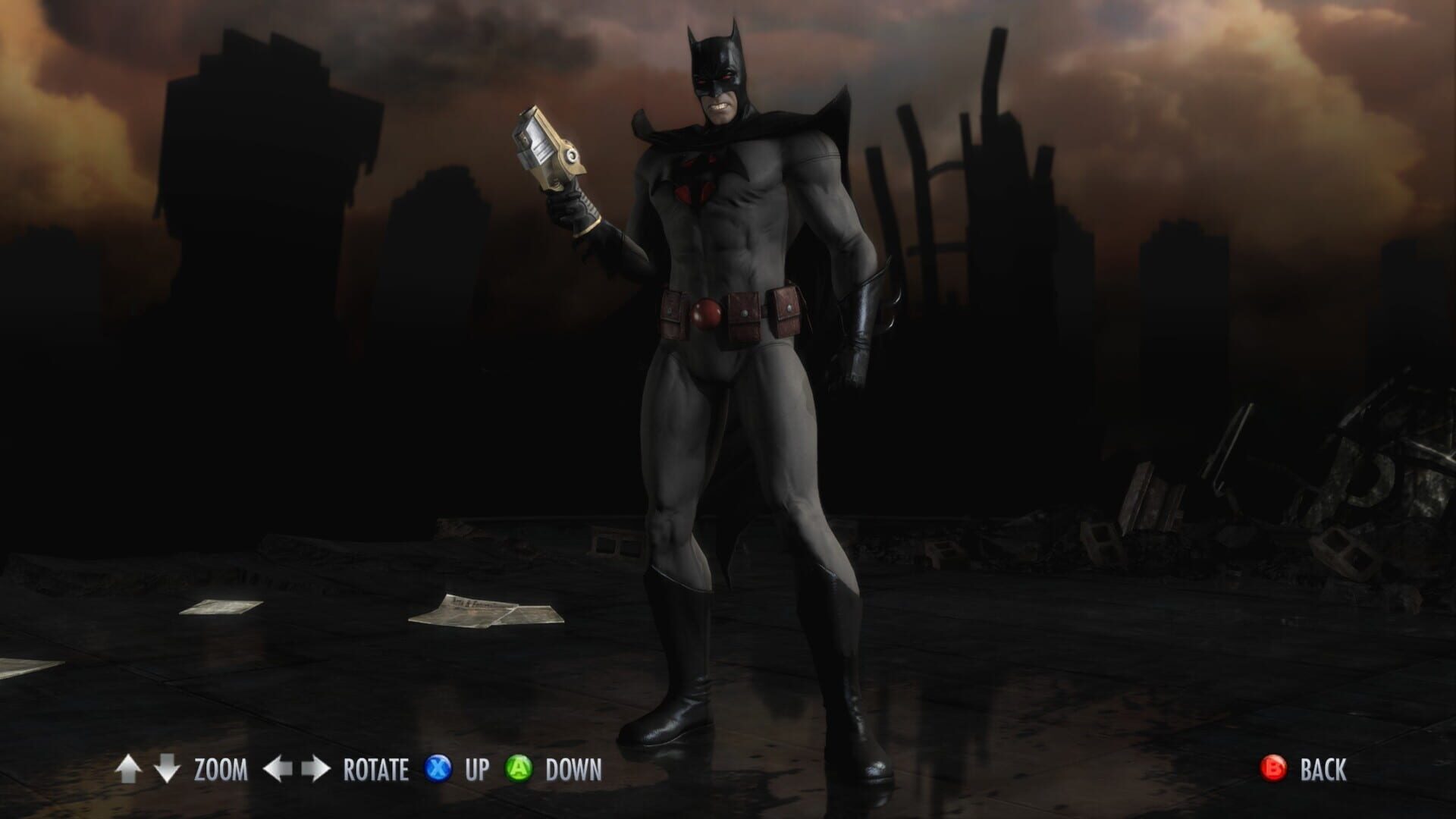 Injustice: Gods Among Us - Compat Pack 1: Flashpoint Batman Skin · 游戏截图