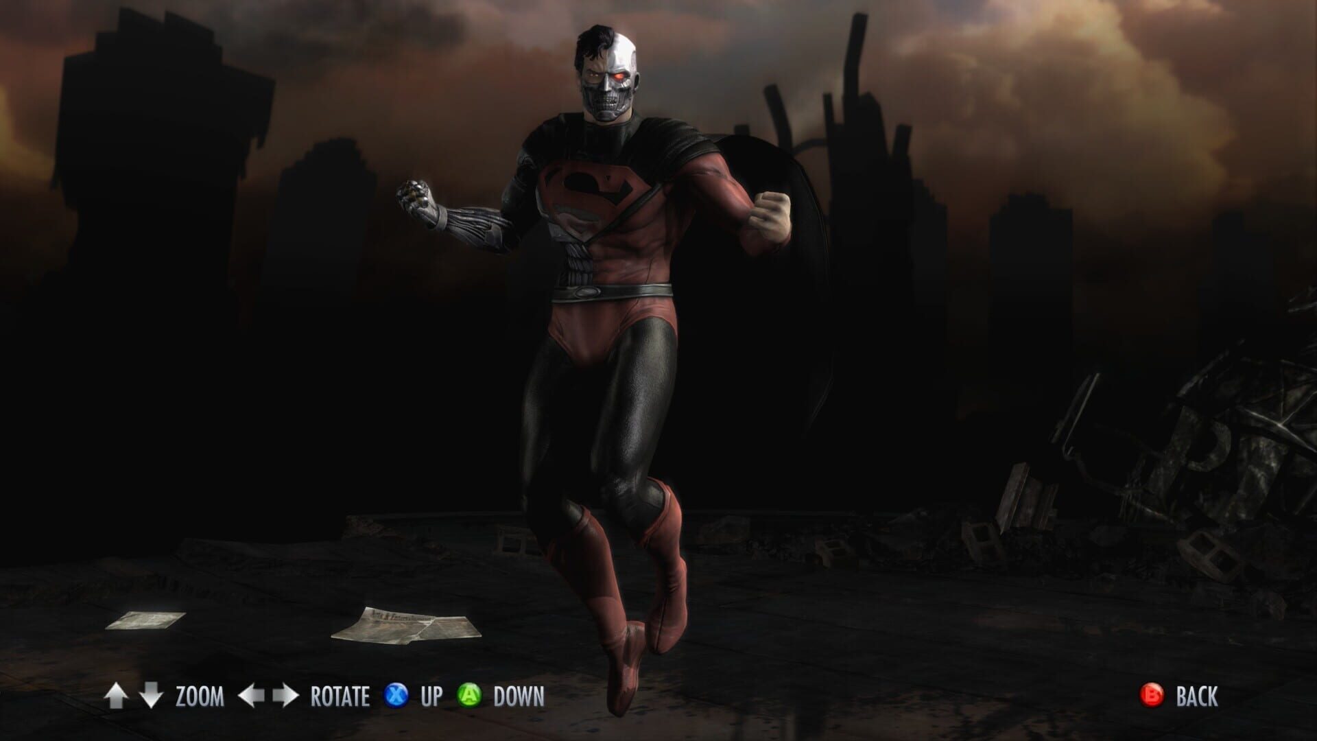 Injustice: Gods Among Us - Compat Pack 6: Cyborg Superman Skin · 游戏截图