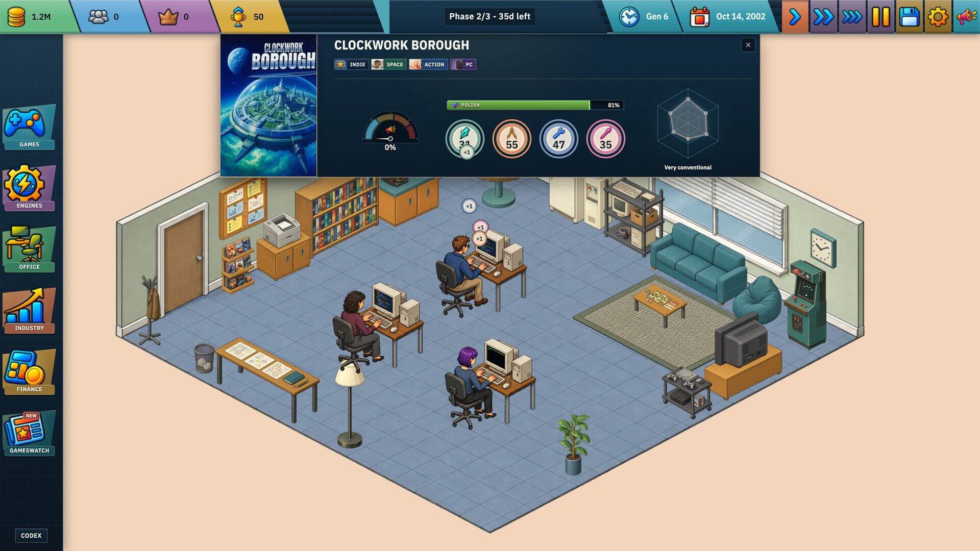 Game Dev Dynasty · 游戏截图