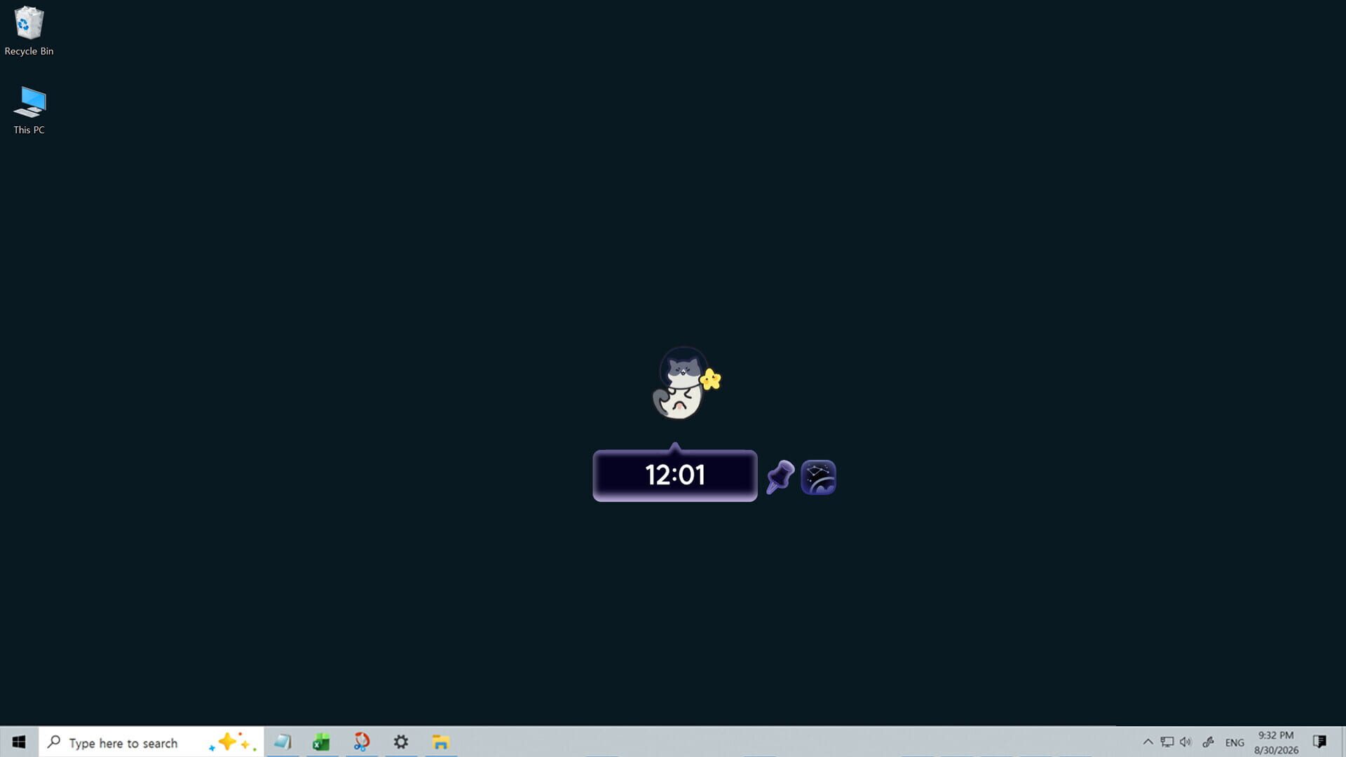 Cosmo Cat: A Cozy Desktop Idler · 游戏截图