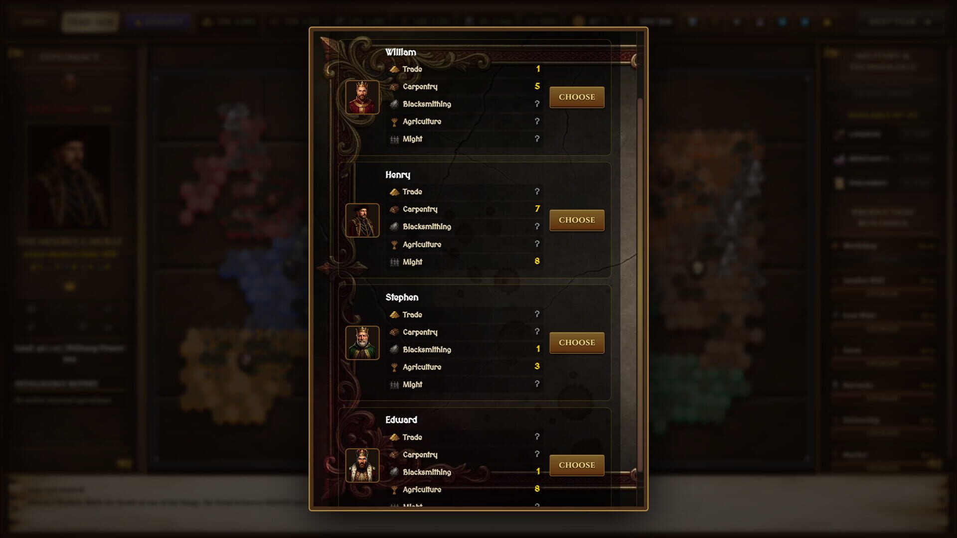 Crowns of Medieval Europe · 游戏截图