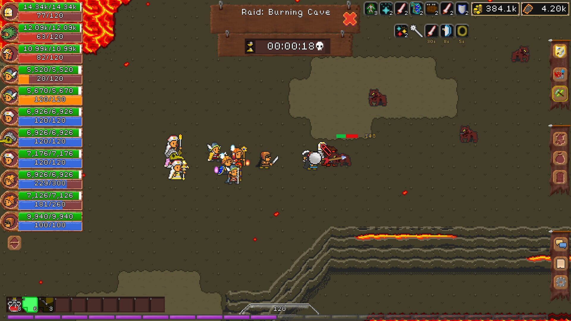 Idle Raiders: Second Run · 游戏截图