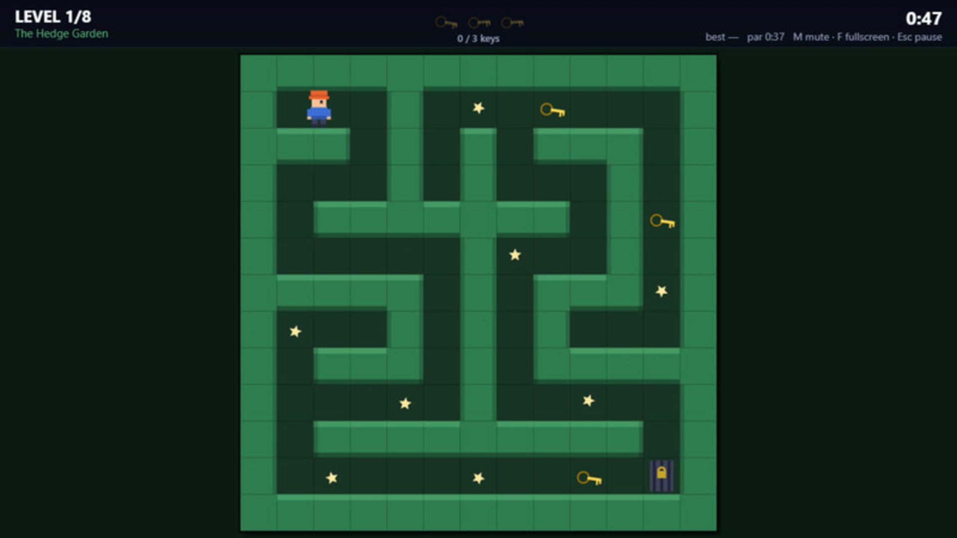 Austin Lost in Maze · 游戏截图