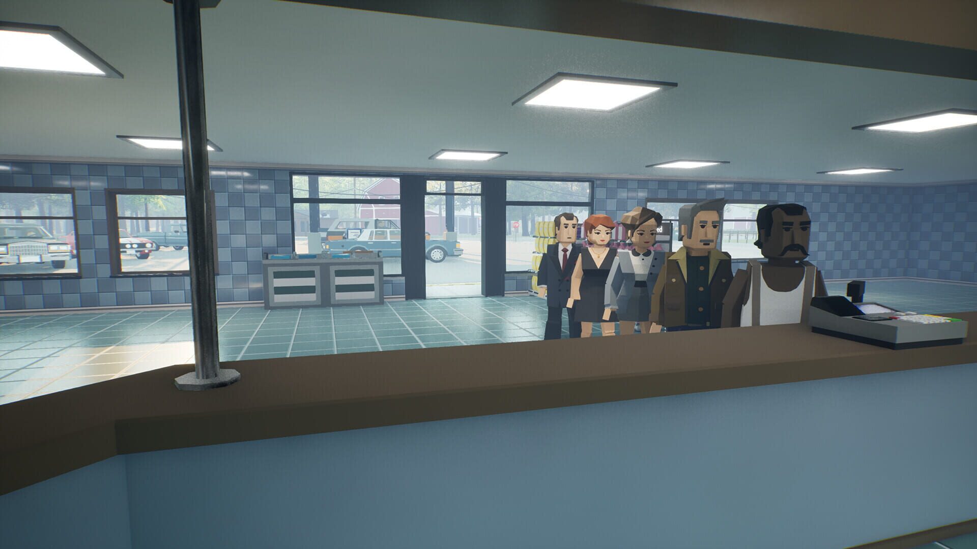 Highway Station Simulator