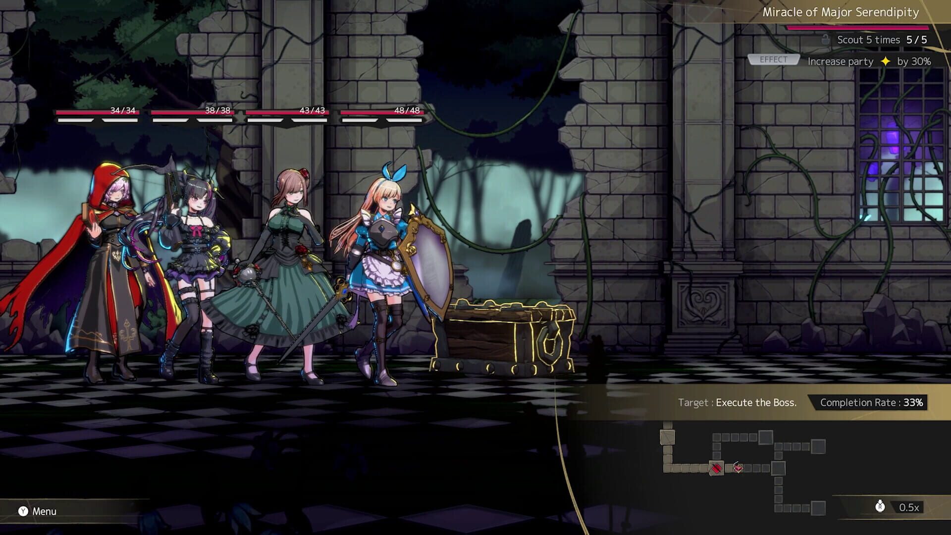 Screenshot 1 of LitGirls: Bookbound Dungeons