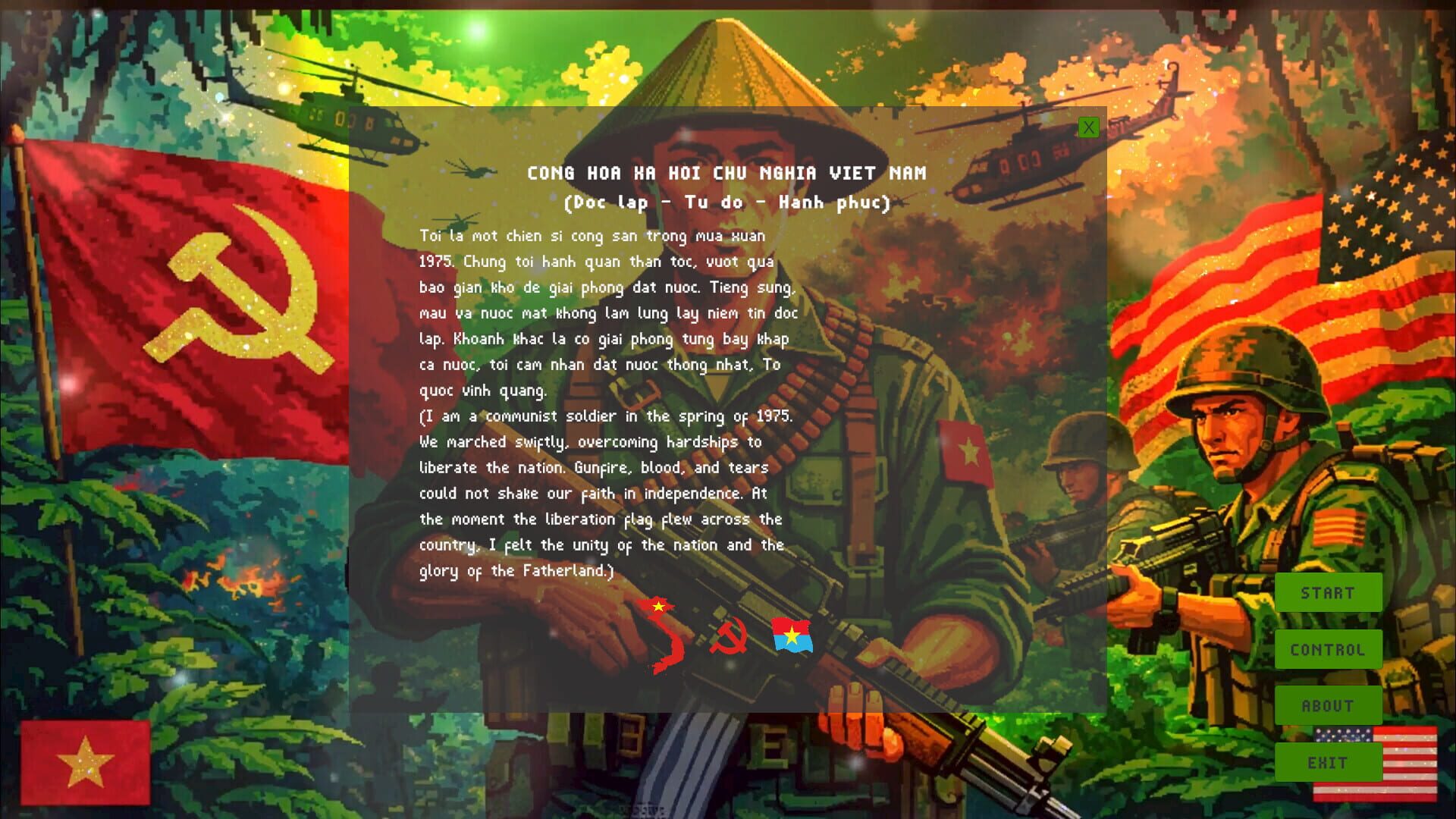 Vietnam Communist: Against U.S. Invasion · 游戏截图