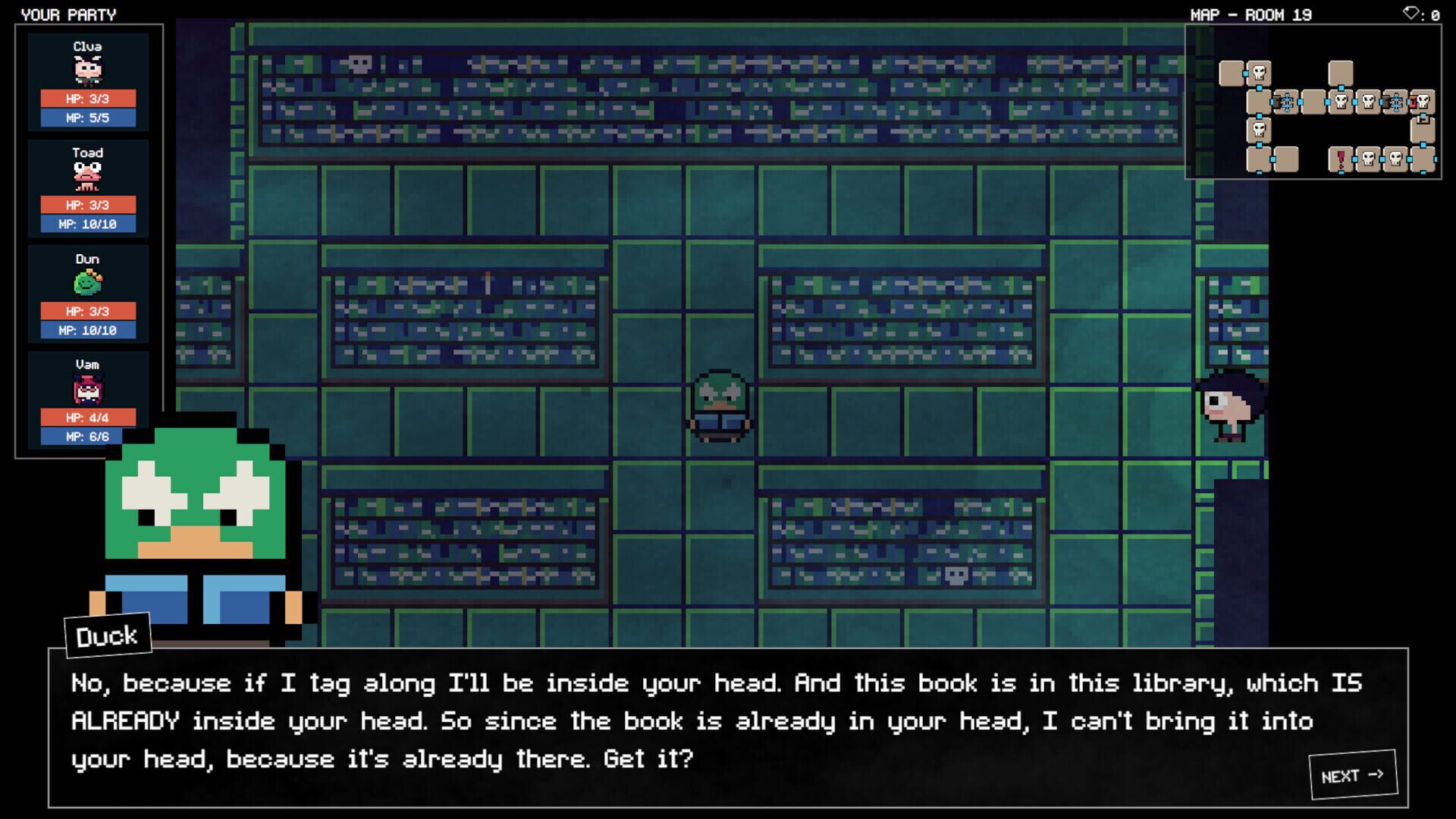All Those Dungeons in Alva's Head