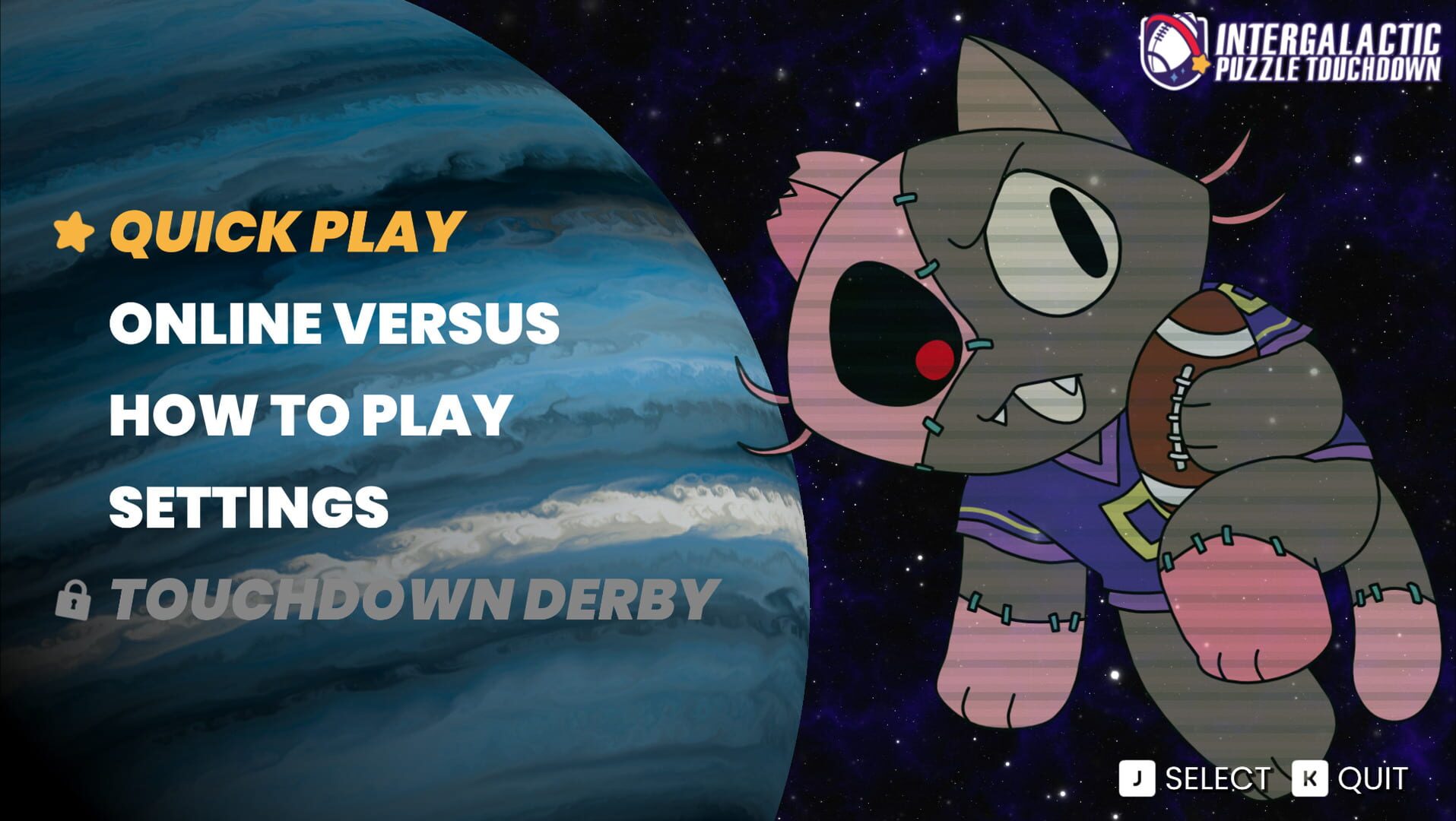Intergalactic Puzzle Touchdown