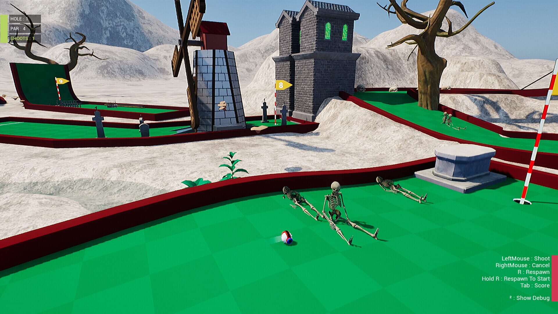 Horror Golf · 游戏截图