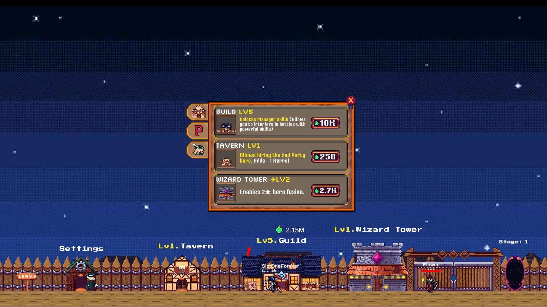 Pixel Quest: Guild · 游戏截图